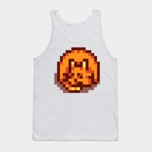 Stardew Valley Sleeping Cat (Curled Up) Tank Top